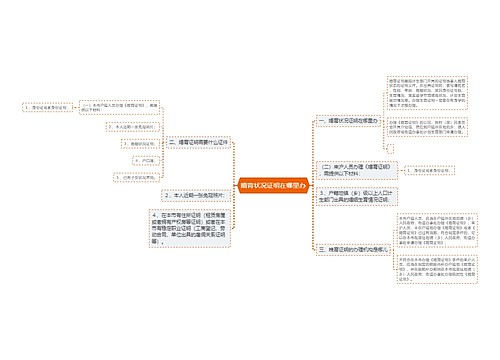 婚育状况证明在哪里办