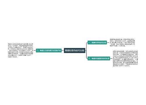 离婚时首饰如何分割