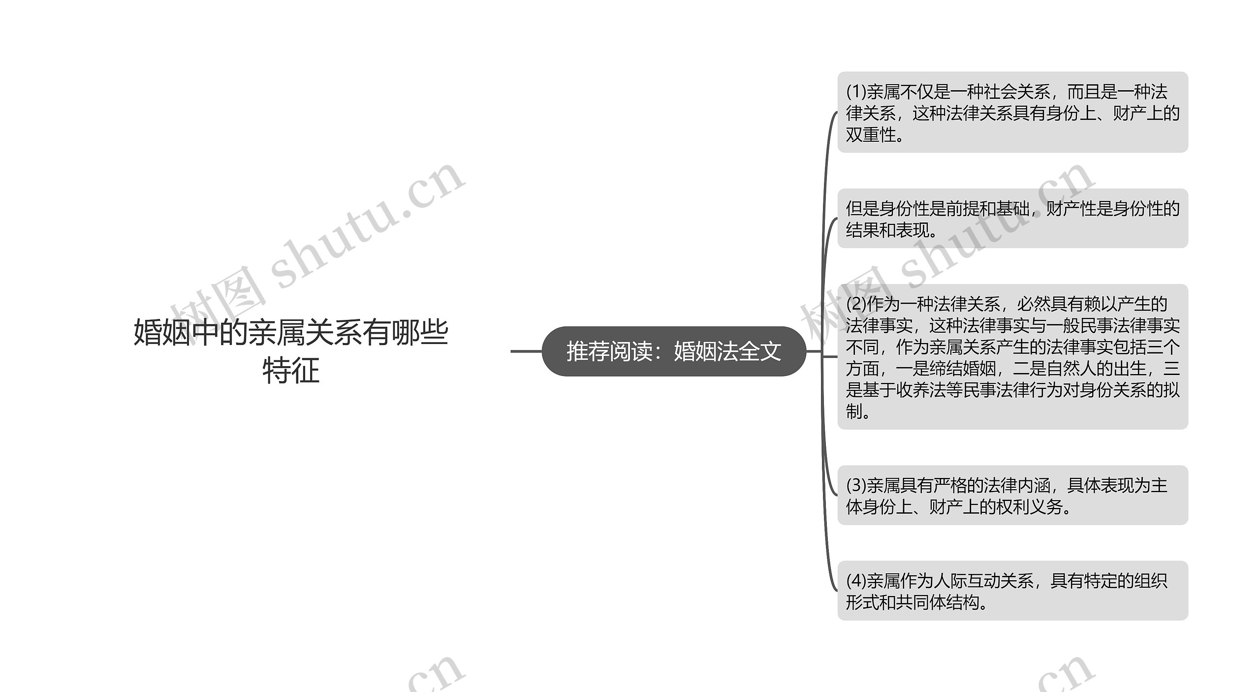婚姻中的亲属关系有哪些特征