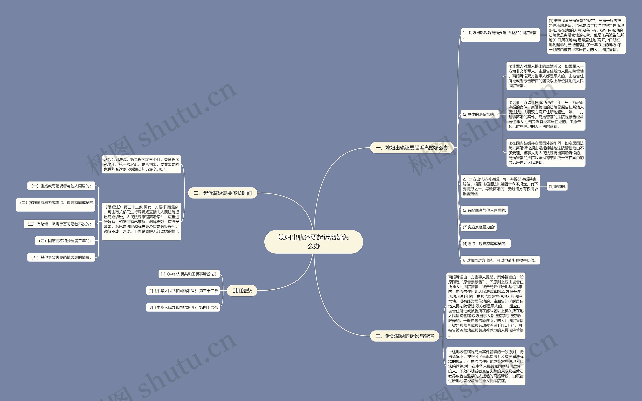 媳妇出轨还要起诉离婚怎么办思维导图