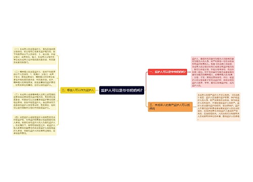 监护人可以是爷爷奶奶吗?