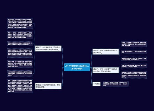 2017年婚姻法司法解释二第24条解读