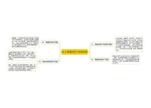 女人再婚的四个财务陷阱