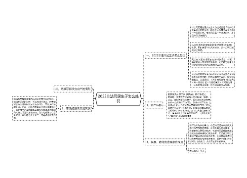 2022非法同居生子怎么处罚