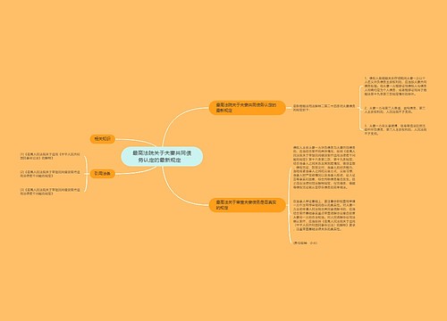 最高法院关于夫妻共同债务认定的最新规定   