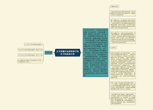 丈夫受骗不应承担妻子私生子的抚养义务