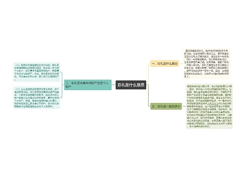 彩礼是什么意思