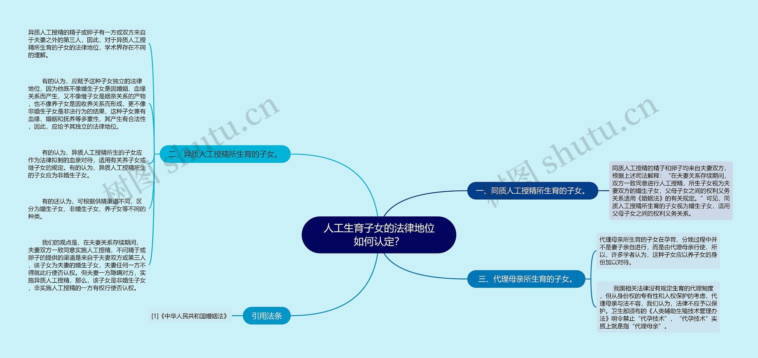 人工生育子女的法律地位如何认定？