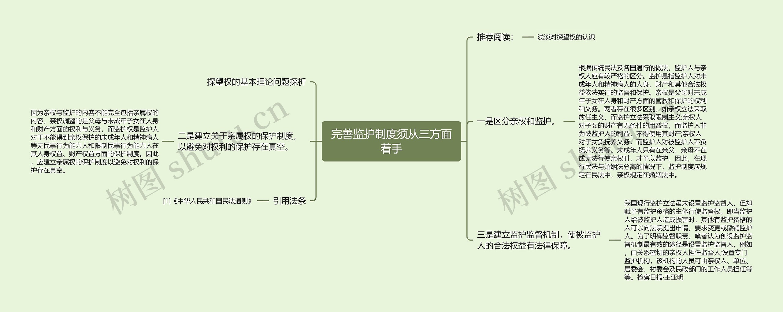 完善监护制度须从三方面着手
