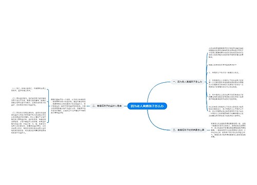 因为老人离婚孩子怎么办
