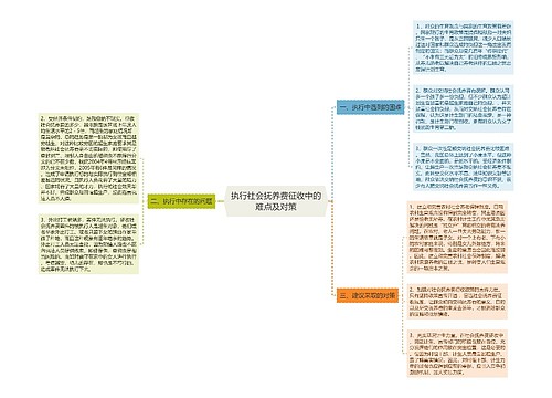 执行社会抚养费征收中的难点及对策