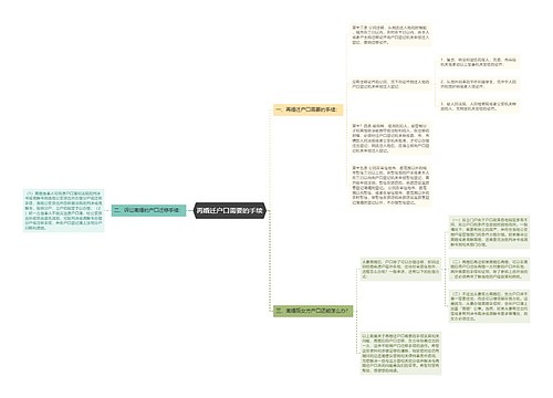 再婚迁户口需要的手续