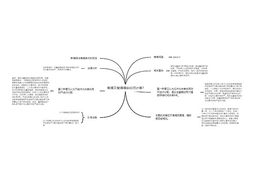 离婚又复婚婚龄如何计算?