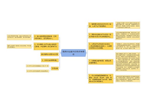 赡养纠纷案件的特点有哪些