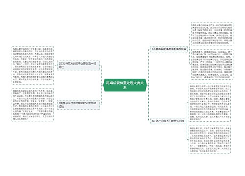 再婚后要慎重处理夫妻关系