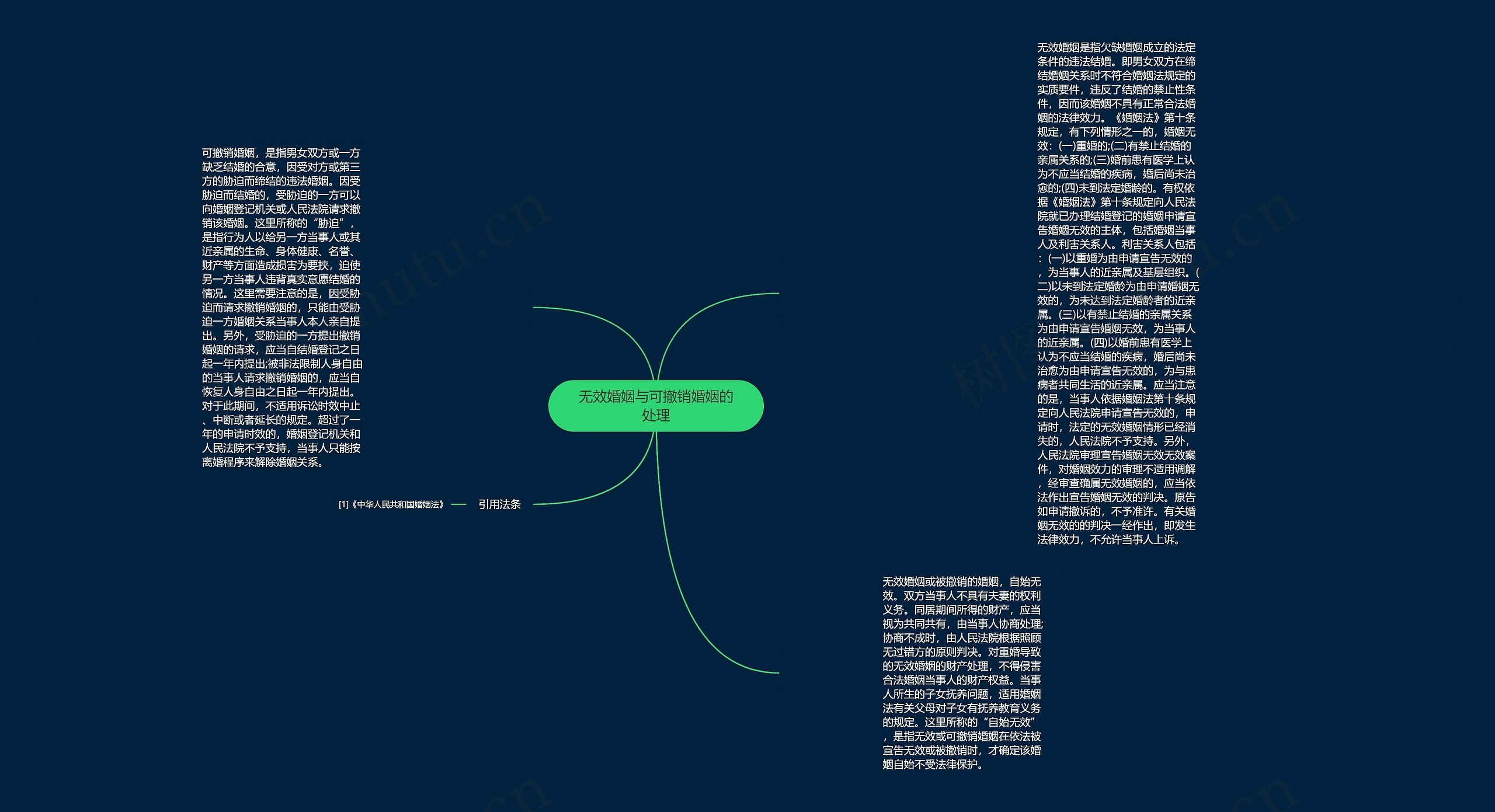 无效婚姻与可撤销婚姻的处理