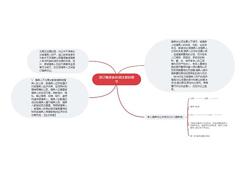 签订赡养协议须注意的细节