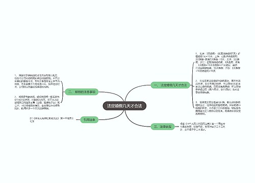 法定婚假几天才合法