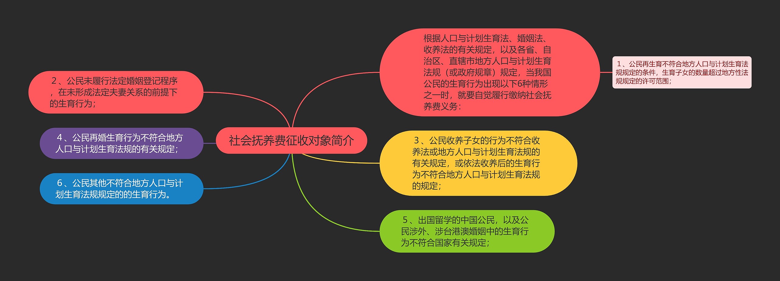 社会抚养费征收对象简介