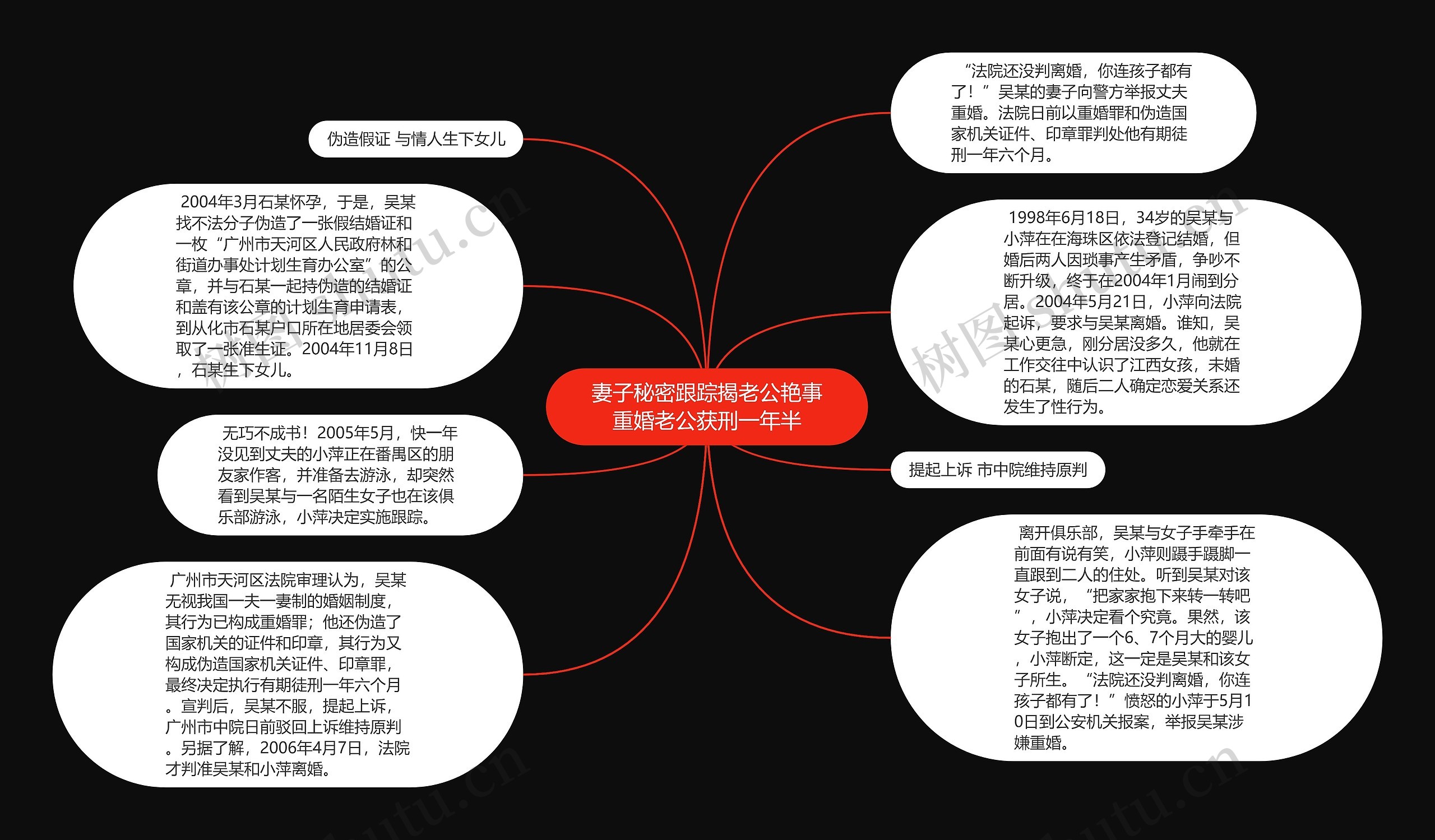 妻子秘密跟踪揭老公艳事重婚老公获刑一年半