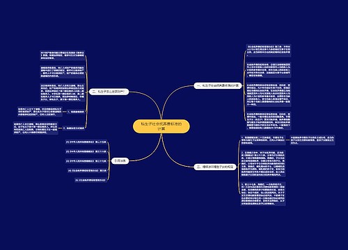 私生子社会抚养费标准的计算