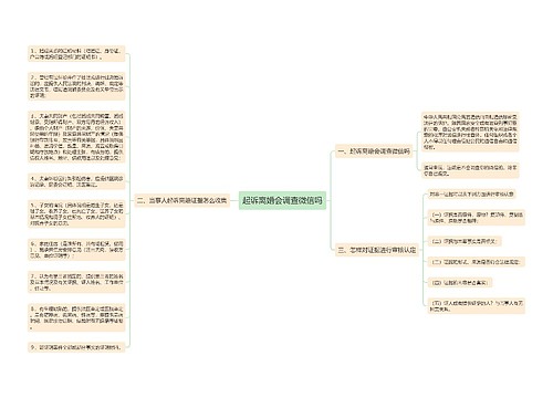 起诉离婚会调查微信吗