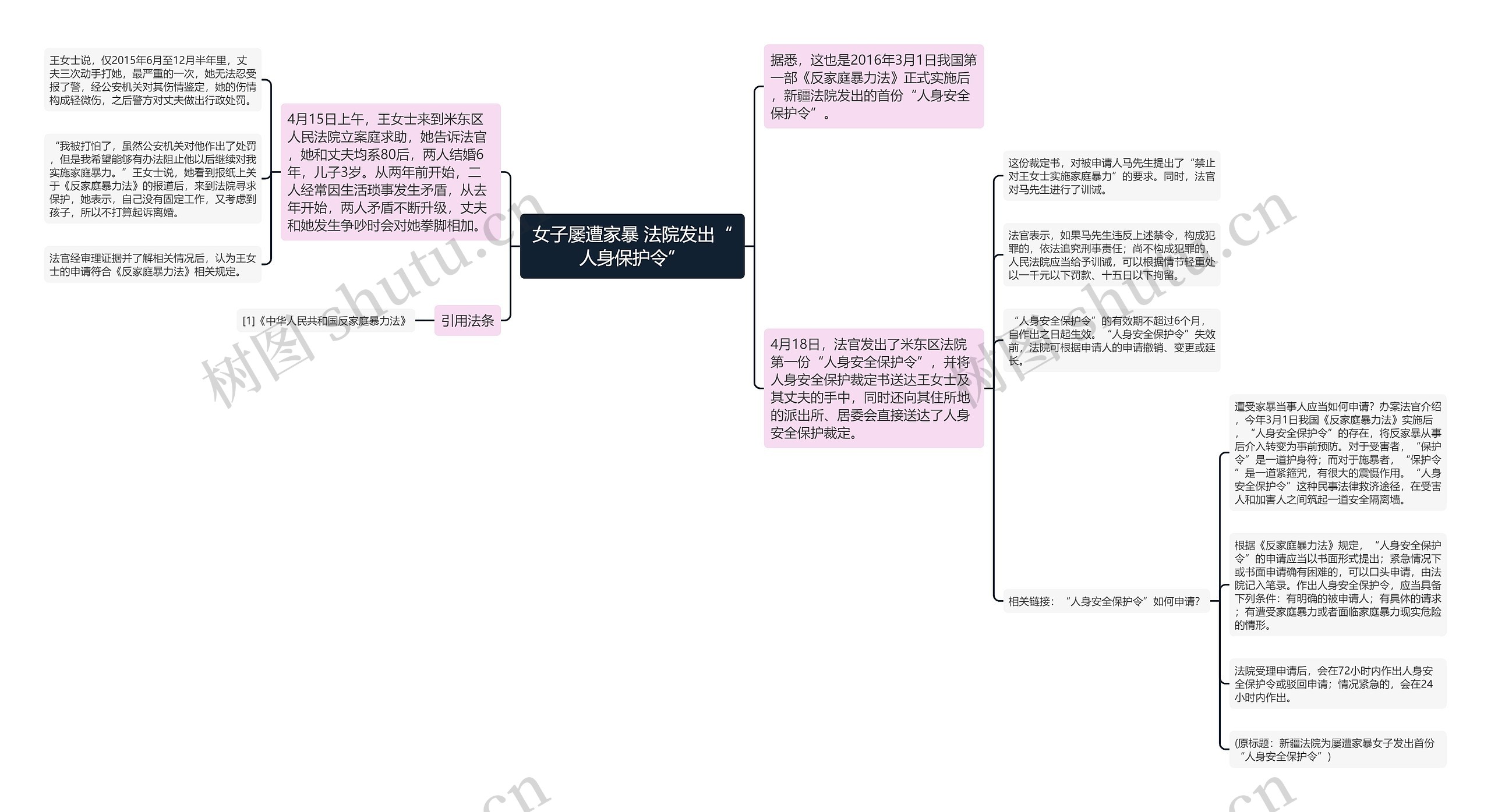 女子屡遭家暴 法院发出“人身保护令”