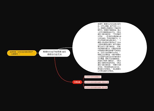 离婚时约定不能再婚 违反婚姻法约定无效