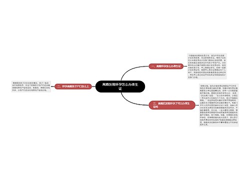 离婚发现怀孕怎么办准生证