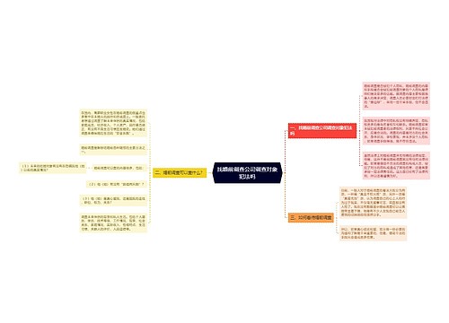 找婚前调查公司调查对象犯法吗