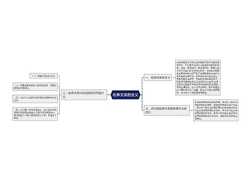 收养关系的含义