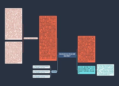 事实收养关系已形成 他要回应得遗产