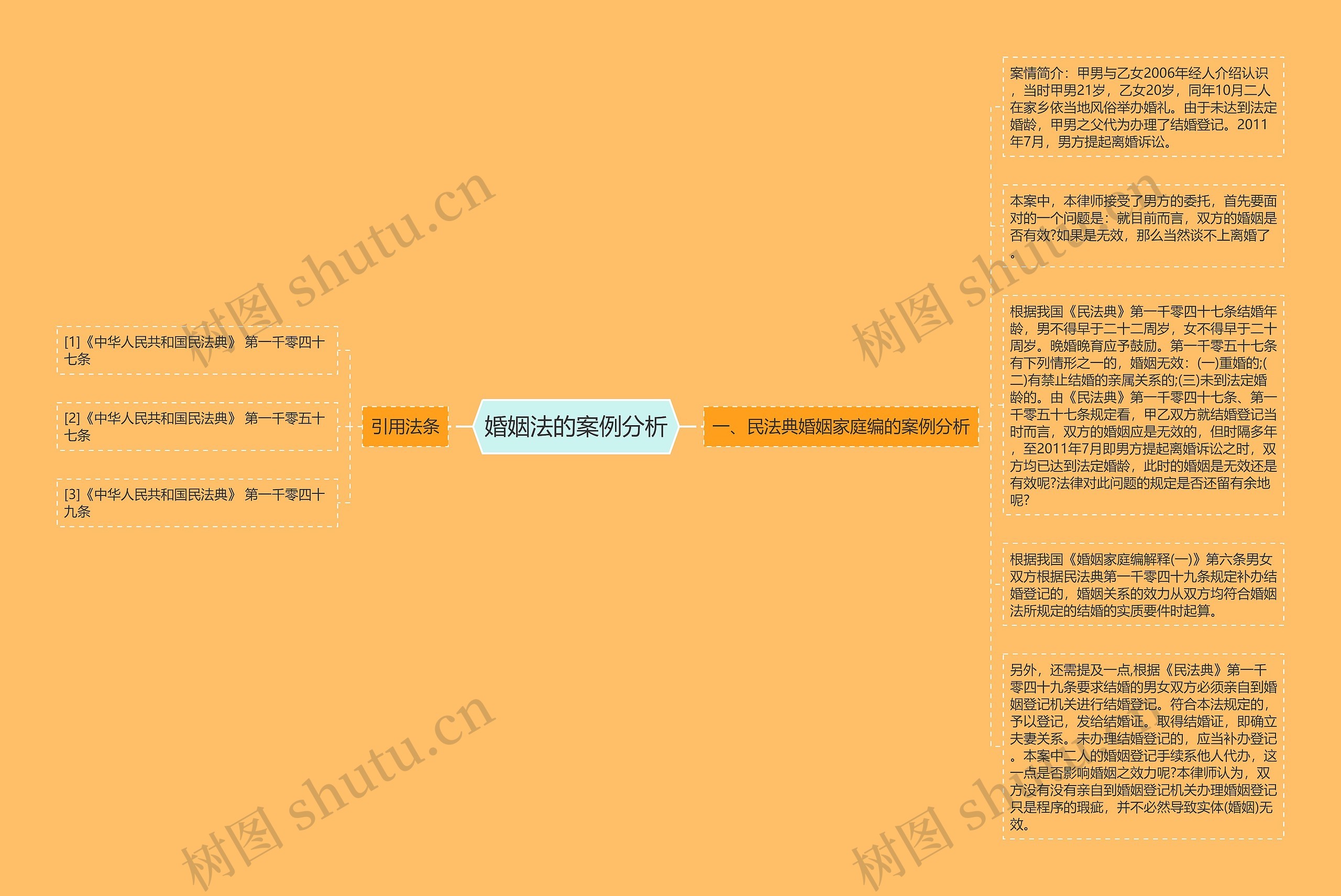 婚姻法的案例分析