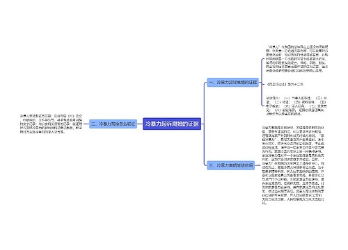 冷暴力起诉离婚的证据