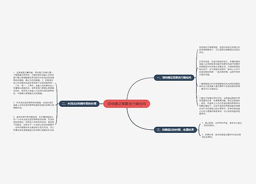 领结婚证需要进行婚检吗