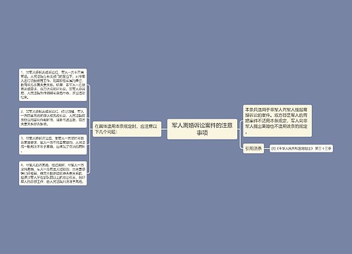 军人离婚诉讼案件的注意事项