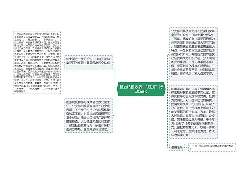 整治私自收养 “打拐”行动深化