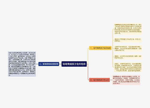 吸毒离婚孩子会判给谁