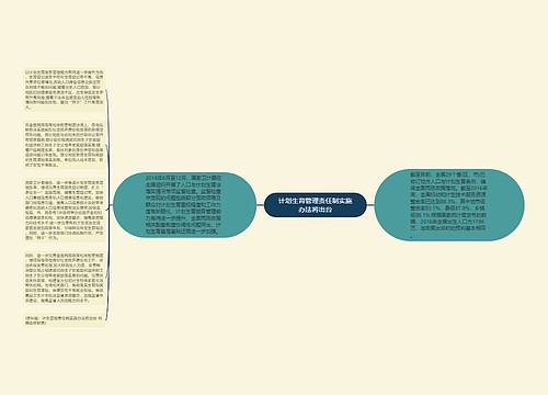 计划生育管理责任制实施办法将出台