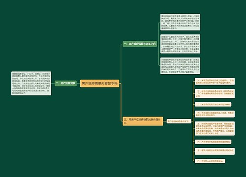 房产抵押需要夫妻签字吗