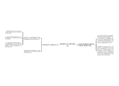 房改房可以作为遗产继承吗