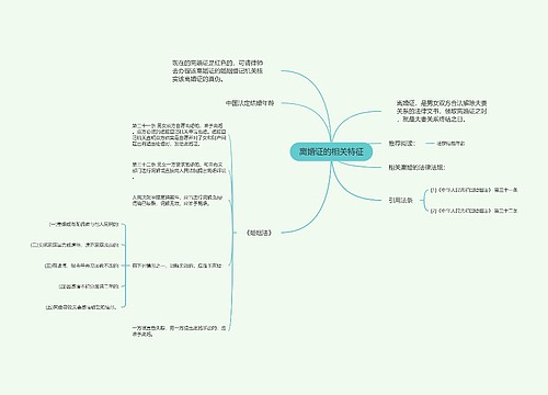 离婚证的相关特征