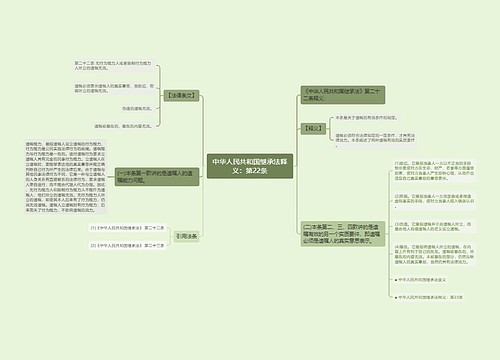 中华人民共和国继承法释义：第22条