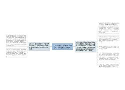 “保姆姐姐”收养雇主弃女 12年将其抚养成人