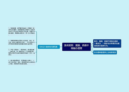 贵州凯里：复婚、再婚不得操办酒席