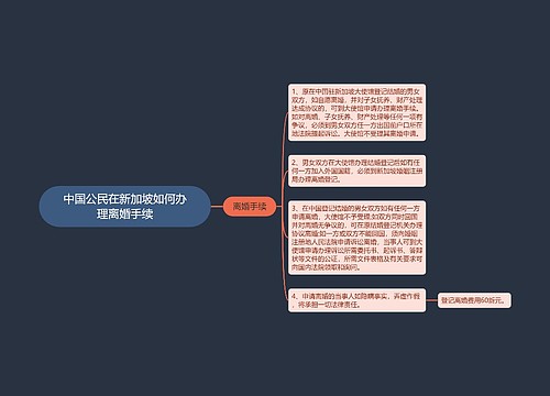 中国公民在新加坡如何办理离婚手续