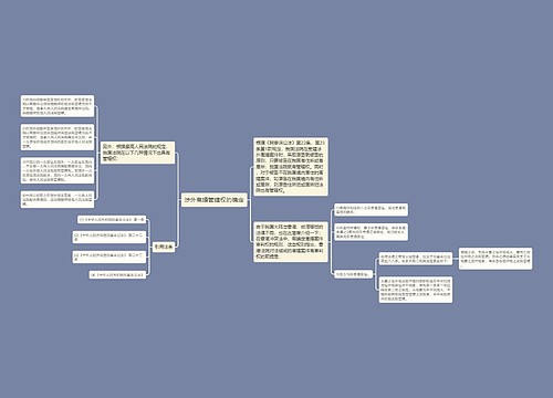 涉外离婚管辖权的确定