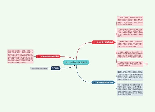 学生交通安全注意事项