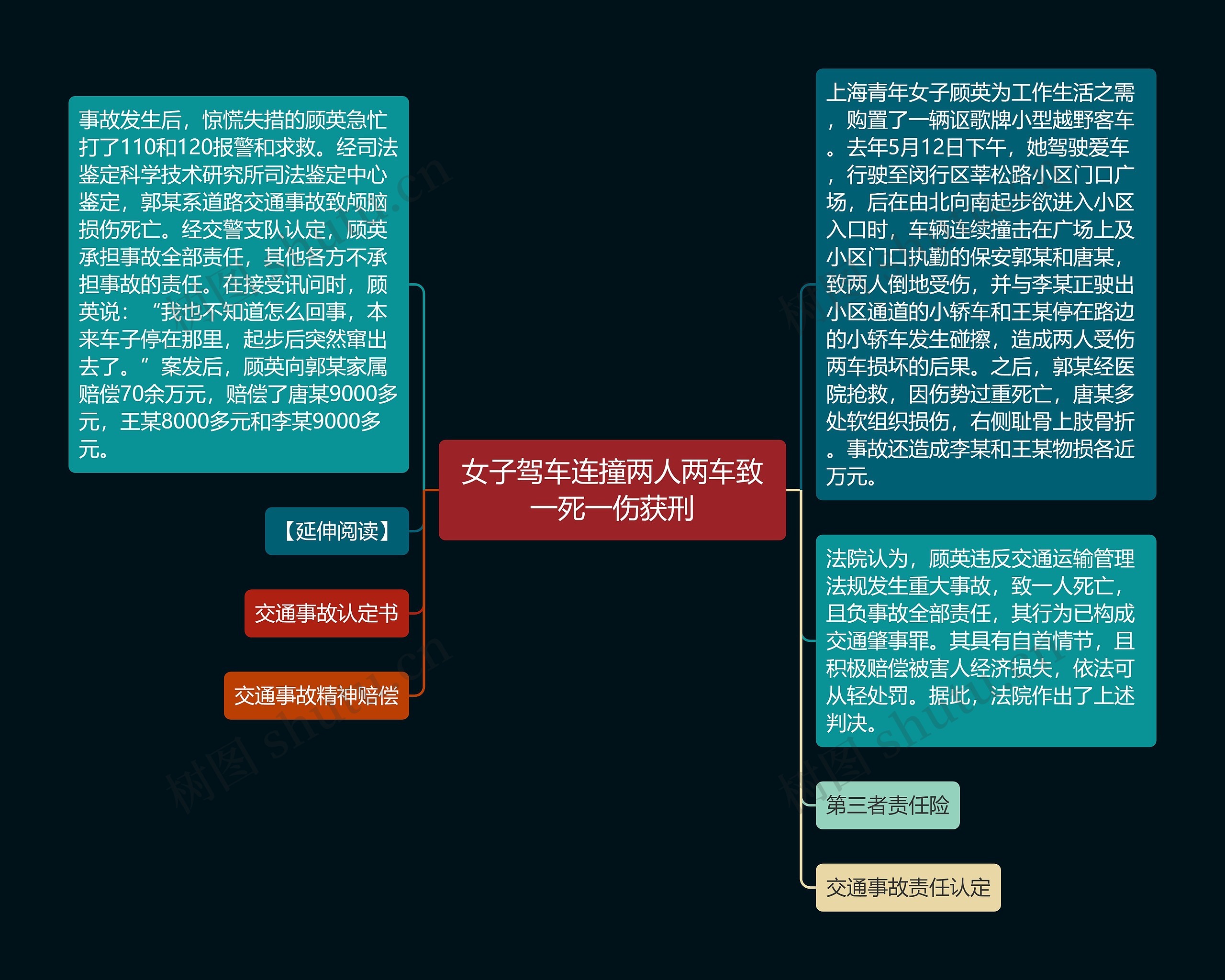 女子驾车连撞两人两车致一死一伤获刑 女子驾车连撞两人两车致一死一伤获刑
