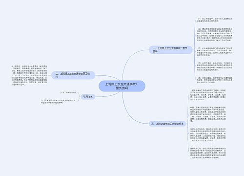 上班路上发生交通事故厂里负责吗